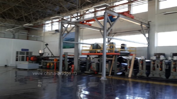 завод по производству алюминиевых композитных панелей.